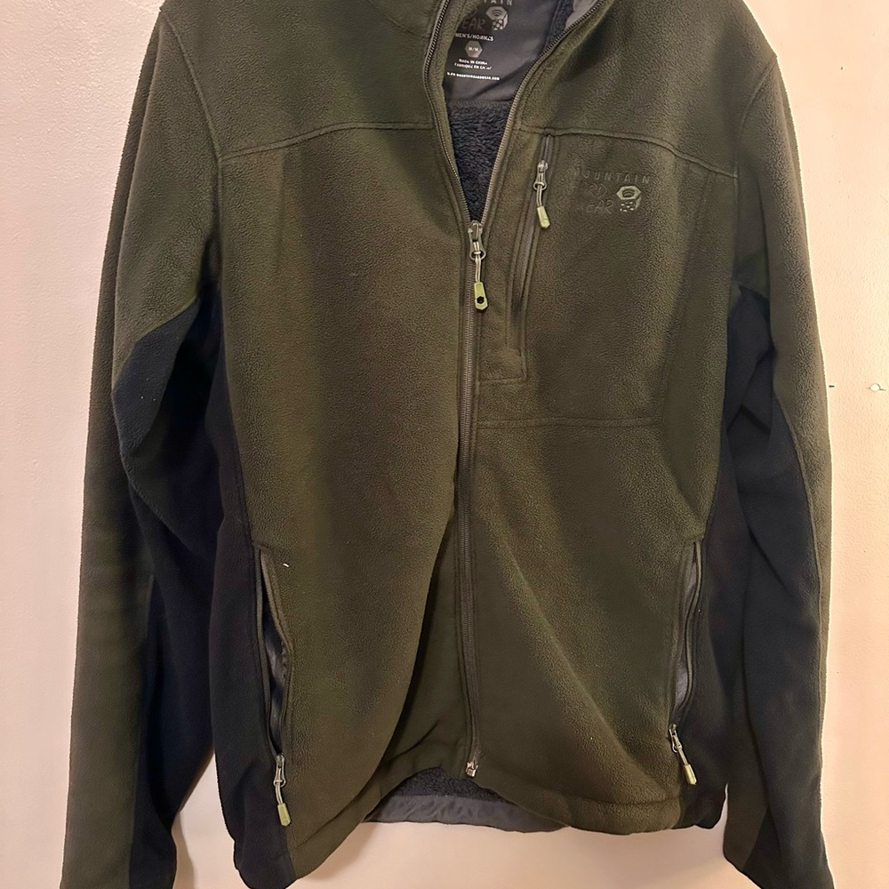 Olive Green Men's Mountain Hardware Jacket size M